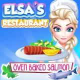 play Elsa'S Restaurant Oven Baked Salmon