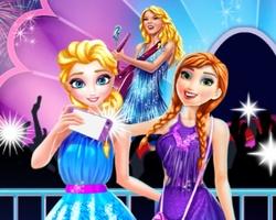 play Frozen Princesses Facebook Event