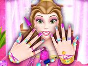 play Princess Belle Nails Salon