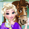 play Elsa Equitation Contest