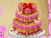 play Glittery Wedding Cake
