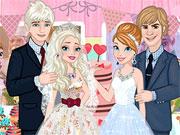play Frozen Sisters Wedding Party