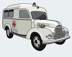 play Old Ambulance Truck