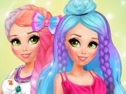 play Modern Rapunzel Rainbow Trends