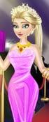 play Elsa Red Carpet Dress Up