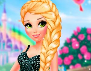 play Modern Rapunzel Rainbow Trends