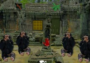 play Monkey Temple Escape Game