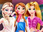 play Disney Princesses Room Painting