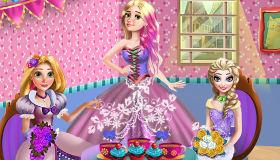 play Rapunzel Party Dress Up