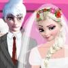 Elsa And Jack Wedding Dressup