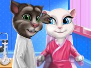 play Talking Angela Eye Doctor