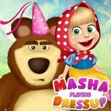 play Masha Playing Dressup