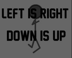 Left Is Right And Up Is Down