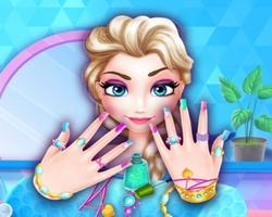 play Ice Princess Nails Salon