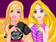 play Barbie And Rapunzel Love Contest