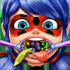 play Enjoy Miraculous Ladybug Throat Doctor