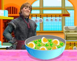 play Kristoff Makes Spicy Eggs