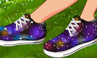Diy: Galaxy Shoes