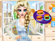 Princess Elsa Burger Shop