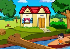 play Small Boy Boat Escape Game