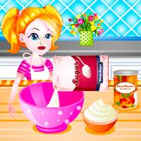 play Cooking Peaches Cream Pie