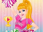 play Super Barbie Cheerleader