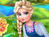 play Elsa Mommy Gardening