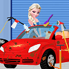 play Enjoy Elsa Beetle Cleaning