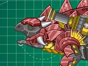 play Steel Dino Toy：Mechanic Ankylosaurus