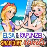 Elsa & Rapunzel Snapchat Rivals