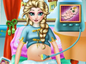 play Elsa Maternity Doctor