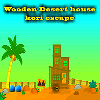 play Avm Wooden Desert House - Kori Escape