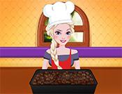 play Elsa Cooking Coco Cola Cake