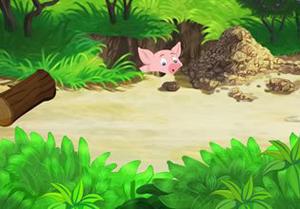 Innocent Little Pig Rescue Game