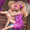Enjoy Super Barbie Sauna Flirting