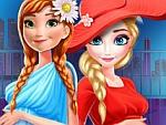 Elsa And Anna Pregnant Mall Shopping Game