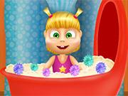 play Masha Bubble Bath