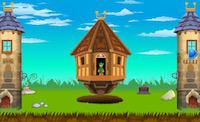 play Floating House Rescue Escape