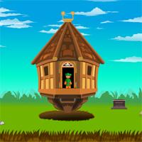play Floating House Rescue Escape