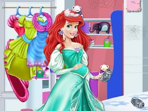 play Pregnant Ariel Room Makeover