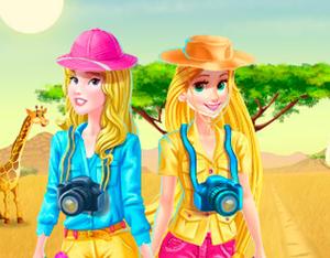 play Disney Princesses Safari Trip