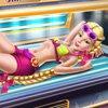 play Enjoy Barbie Rapunzel Tanning