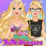play Barbie Pretty In Tulle Dresses
