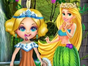 play Forest Princess Spa Bath