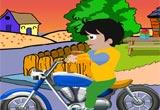 play Cute Boy Motorcycle Escape