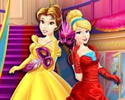 play Disney Princesses Masquerade Shopping