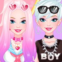 play Barbie Tokyo Kawaii Vs Street