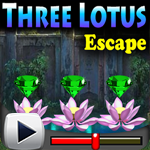 play Three Lotus Escape Game Walkthrough