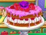 Rosewater And Raspberry Sponge Cake