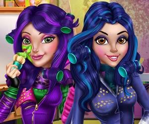 play Descendants Wicked Real Makeover